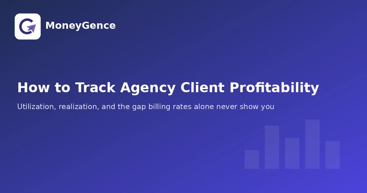 How to Track Agency Client Profitability: Utilization, Realization, and Blended Rates